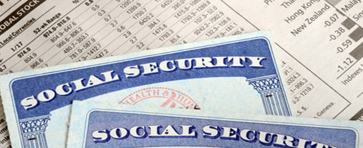social security cards on global stocks document
