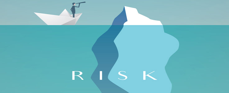 iceberg risk assessment illustration