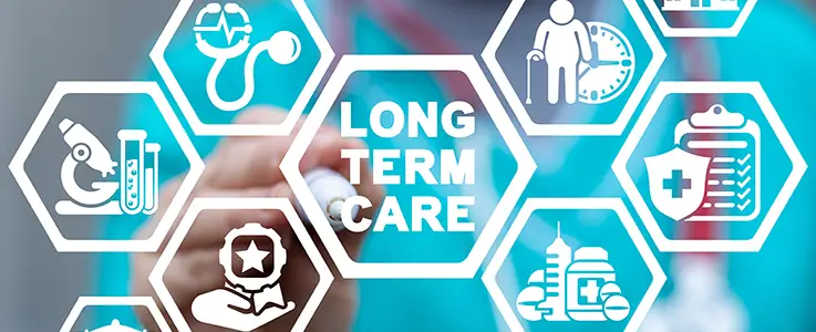 selecting long-term care graphic