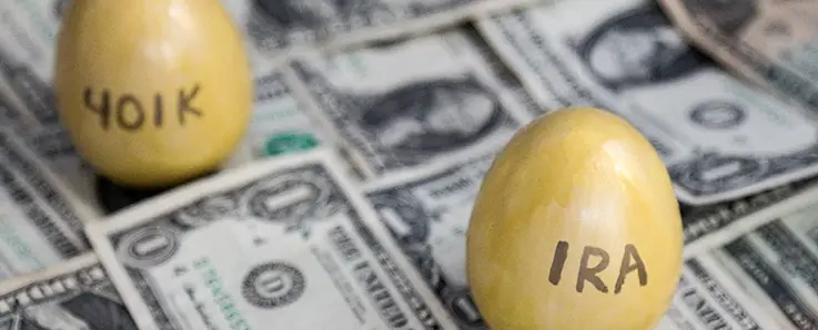 golden egg 401k ira over money